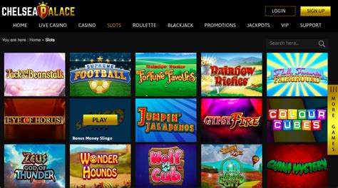 Chelsea Palace Online Casino Review .